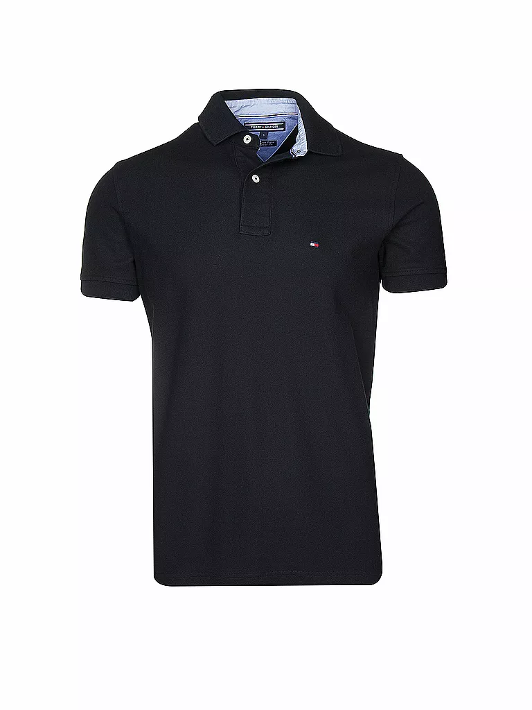 TOMMY HILFIGER Poloshirt Regular Fit PERFORMANCE schwarz